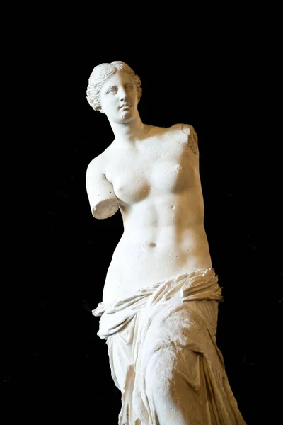 2021年8月 法国巴黎 维纳斯 德米洛 Venus Milo 古代雕像 通常被认为代表阿芙罗狄蒂 — 图库照片