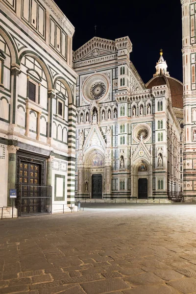 Florenz Italien August 2021 Florenz Bei Nacht Die Beleuchtete Architektur — Stockfoto