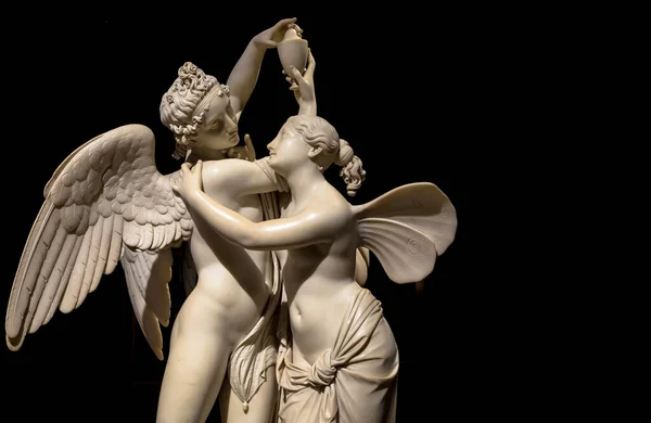 Milan Italy June 2020 Giovanni Maria Benzoni Masterpiece Cupid Psyche — Stock Photo, Image