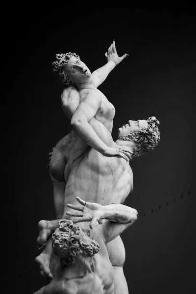 Rape Proserpina Renaissance Statue Giambologna Florence Italy — 스톡 사진