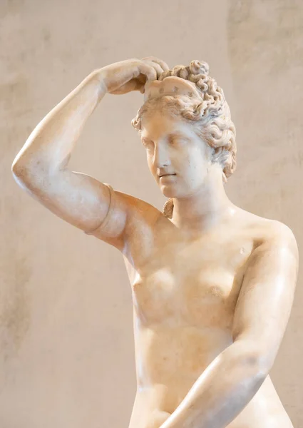 フィレンツェ イタリア Circa 2021年6月 ヴィーナスの像 古代ギリシャ文化のローマのコピー 4世紀紀元前 — ストック写真