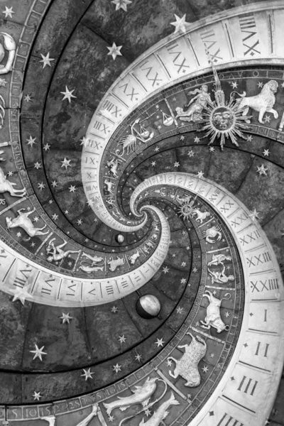 Antecedentes Conceptuales Antiguos Abstractos Sobre Misticismo Astrología Fantasía Negro — Foto de Stock