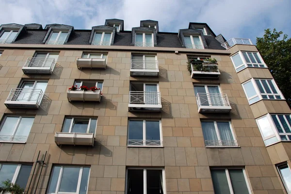 Edificio Residencial Alemania Vista Desde Abajo — Foto de Stock