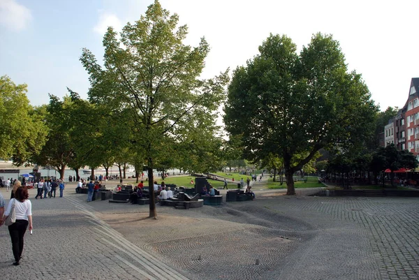 Almanya 'da park, Köln şehri.