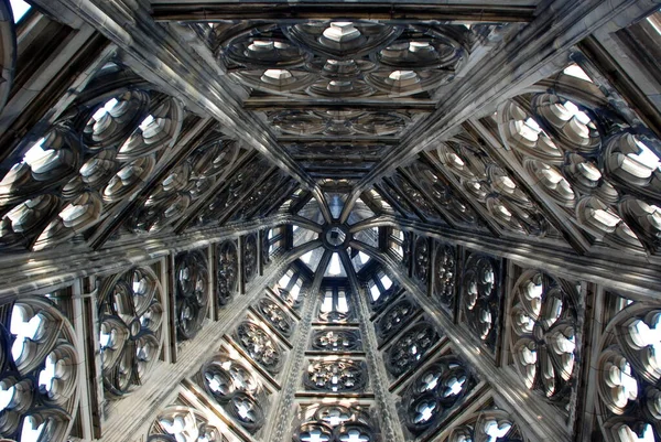 Torre Catedral Colonia Vista Desde Interior —  Fotos de Stock