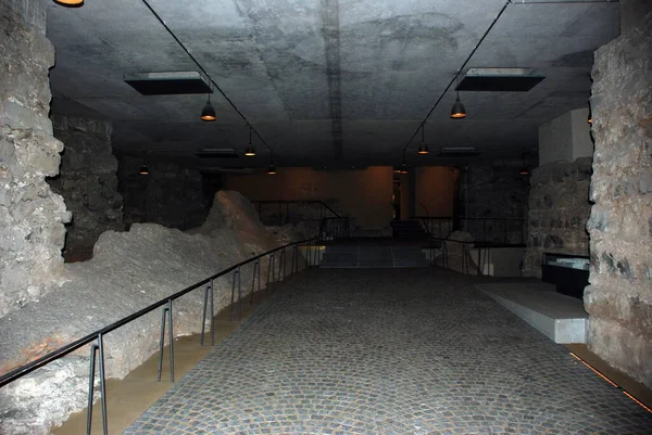 Cellars Cologne Cathedral Germany — Stock Photo, Image