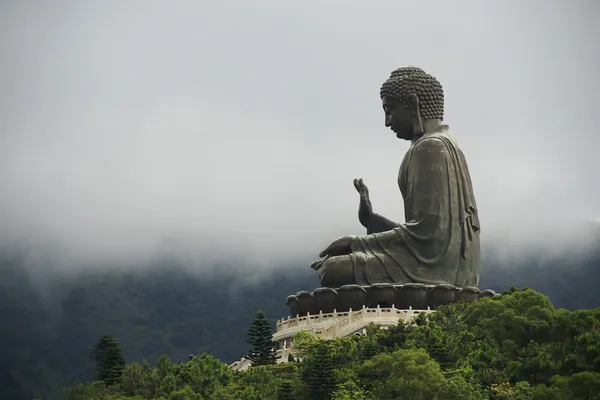 Tian tan Buda, lantau Island, hong kong — Stok fotoğraf