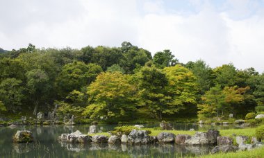 erken Güz, kyoto Japon bahçesi