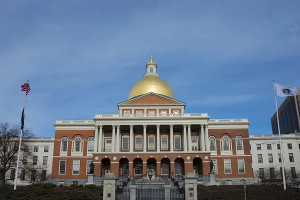 Casa do estado de Massachusetts, boston — Fotografia de Stock