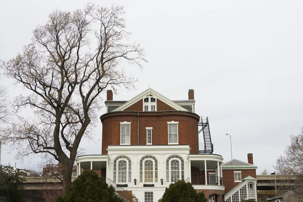 Kommandantens hus, Boston. – stockfoto