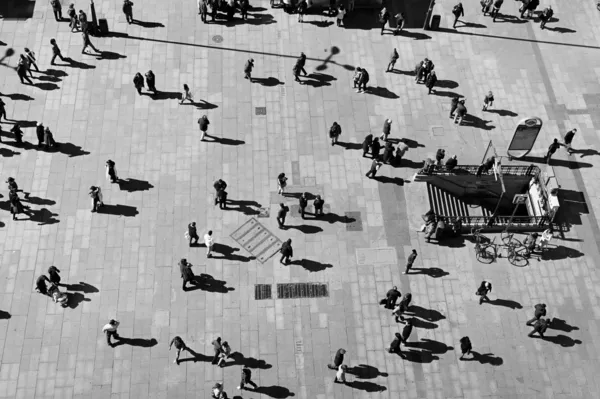 People in Madrid — Stock Photo, Image