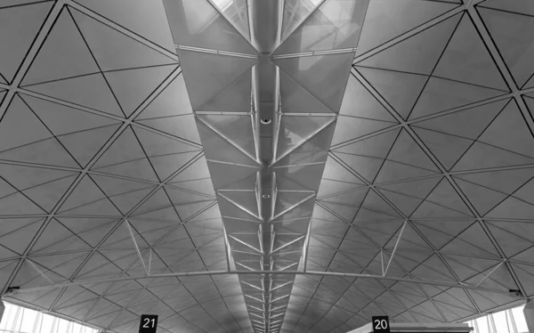 Internationale luchthaven Hongkong — Stockfoto