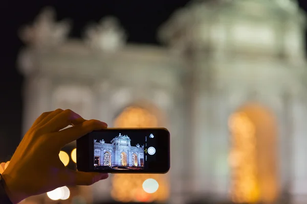 Puerta de Alcalá, Madrid — Stock Photo, Image