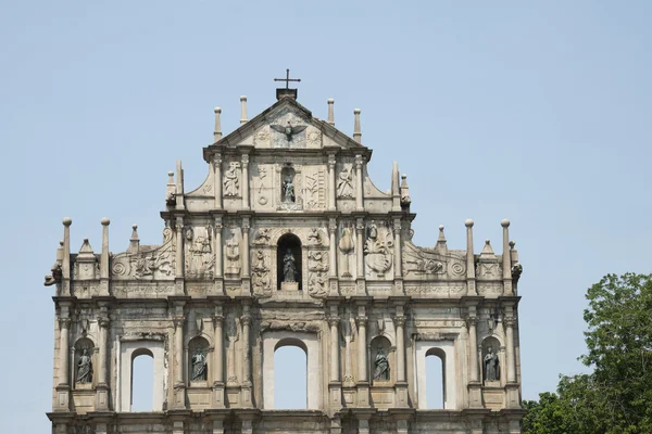 St paul's ruïnes, macau — Stockfoto