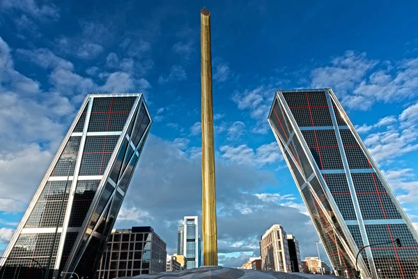 Puerta de Europa, Madrid — Stock Photo, Image