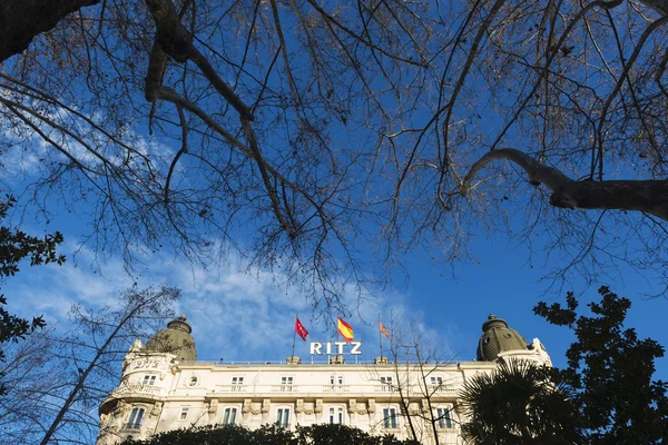 Готель Ritz madrid Стокове Фото