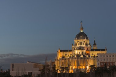 Almudena Cathedral, Madrid clipart