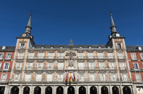 Plaza Mayor in Madrid — Stock Photo, Image