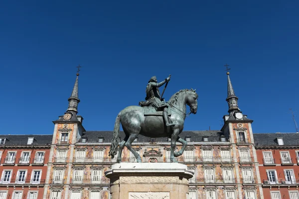 Plaza Mayor in Madrid — Stock Photo, Image