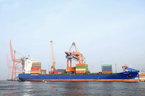 Containerschiff — Stockfoto