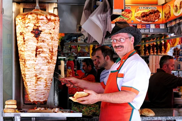 Kebab buffé — Stockfoto
