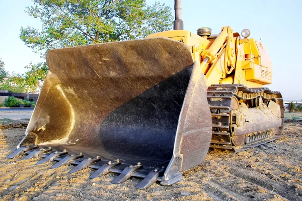 Excavator bulldozer — Stock Photo, Image