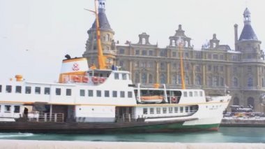 blizzard da Haydarpaşa