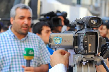 gazeteciler alandan raporlama
