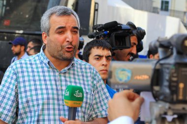 gazeteciler alandan raporlama