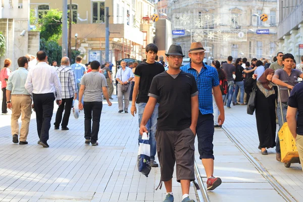 İstiklal cadde, istanbul — Stok fotoğraf