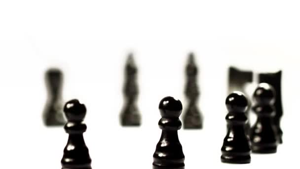 Marcha do xadrez — Vídeo de Stock