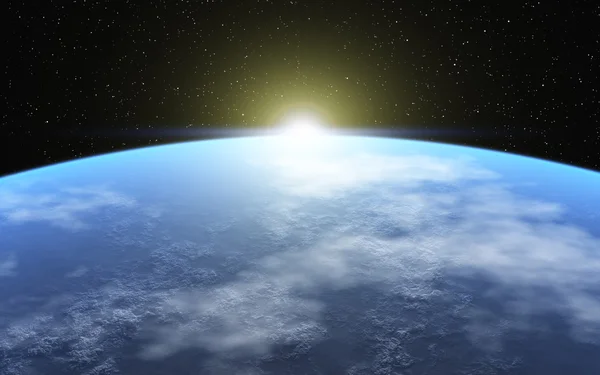 Холодная планета Лицензионные Стоковые Фото
