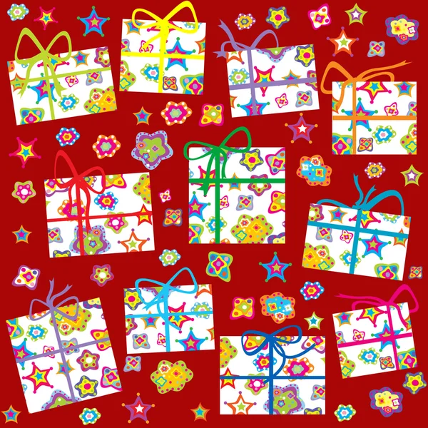 Wrapping paper for Christmas — Stock Photo, Image