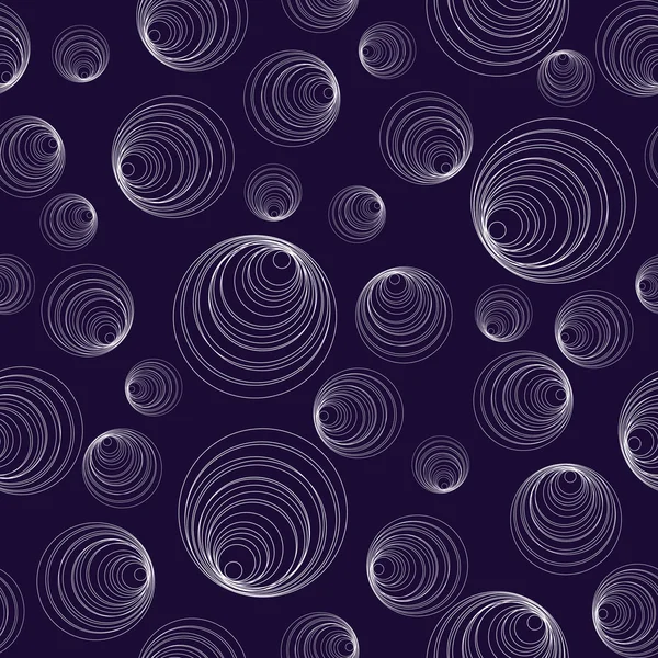 Αφηρημένη κύκλους μωβ φόντο, χωρίς ραφή πρότυπο — Φωτογραφία Αρχείου