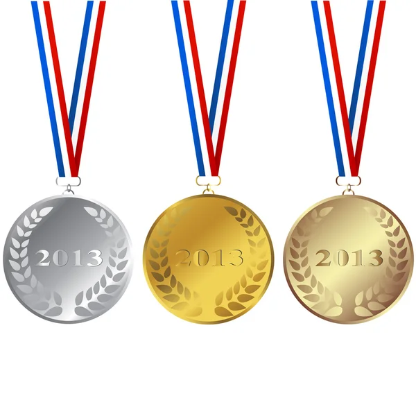 2013年メダル — ストック写真