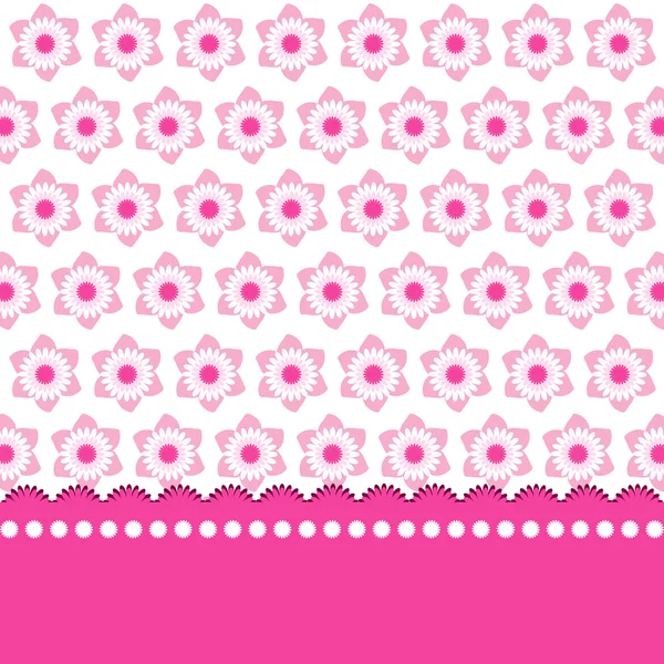 Niedlichen rosa floralen Hintergrund — Stockfoto