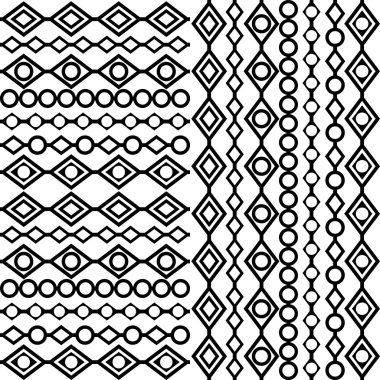 siyah-beyaz geometrik arka plan