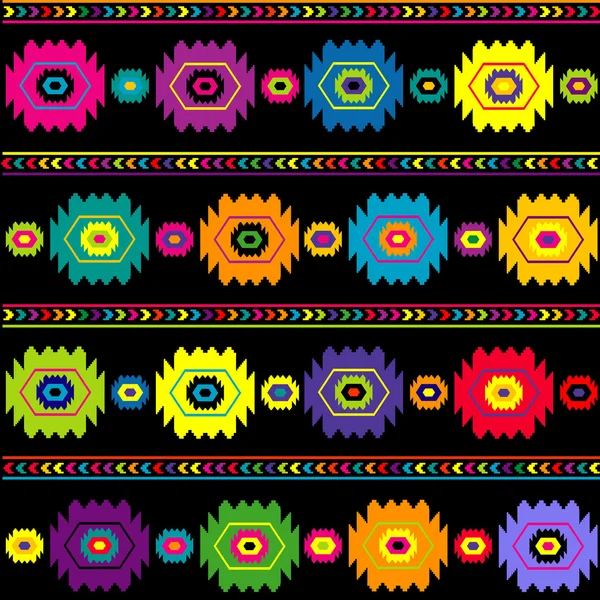 Kleurrijke etnische achtergrond, traditionele textuur — Stockfoto