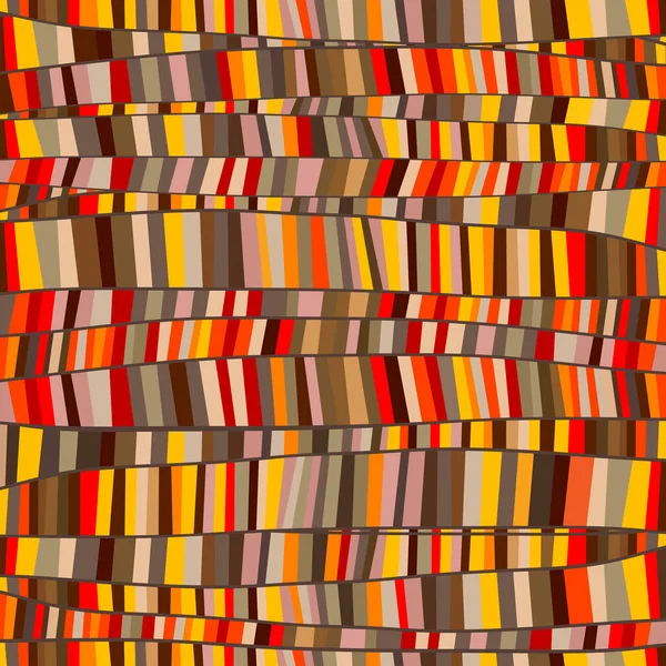 Doodle Färgglada Geometriska Randig Afrikansk Stil Mönster — Stock vektor