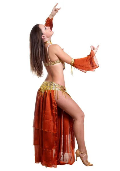 Ragazza in costume arabo orientale — Foto Stock