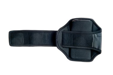 deri kapağı için telefon üzerinde beyaz izole