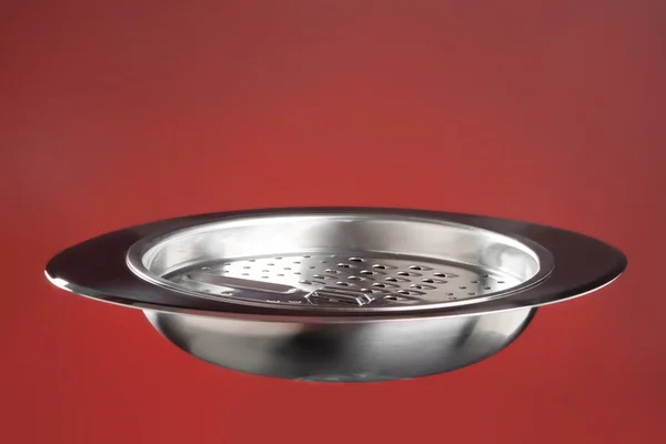 Посуд сталевий — стокове фото