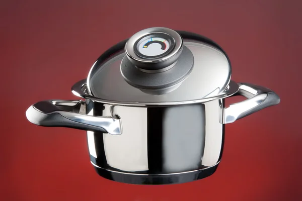 Steel Cookware — Stock Photo, Image