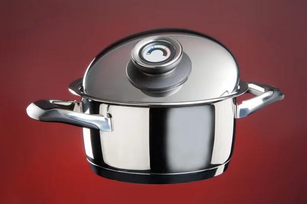 Steel Cookware — Stock Photo, Image