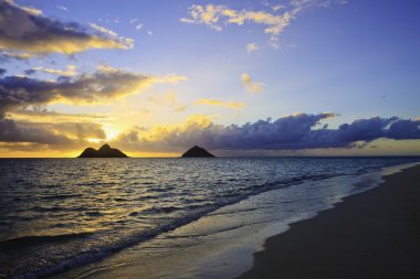 Hawaii Pasifik gündoğumu