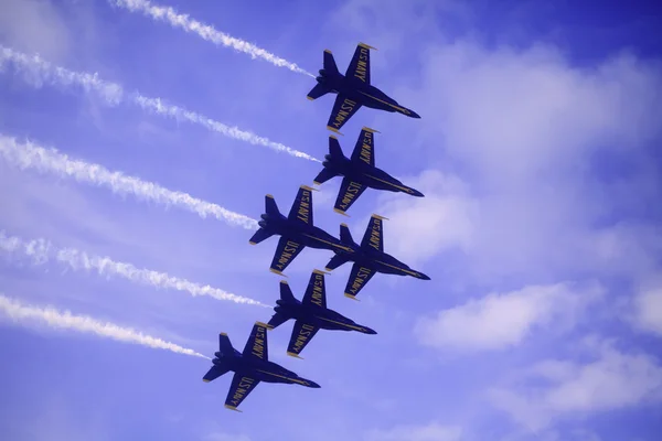 Blue Angels em Kaneohe Airshow — Fotografia de Stock