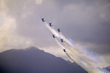 Blue Angels at Kaneohe Airshow clipart