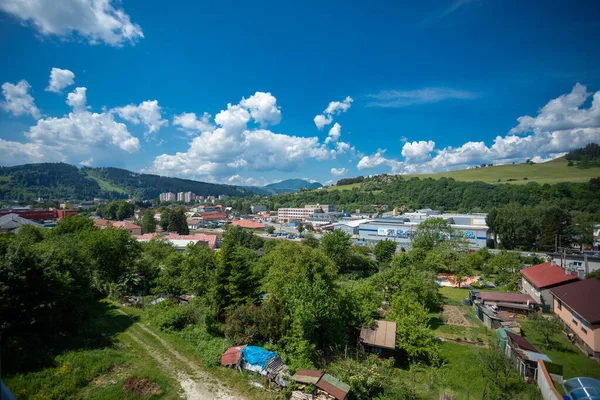 Panorama Ciudad Dolni Kubin Parte Norte Eslovaquia — Foto de Stock