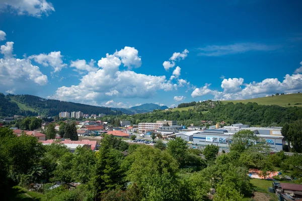 Panorama Ciudad Dolni Kubin Parte Norte Eslovaquia — Foto de Stock