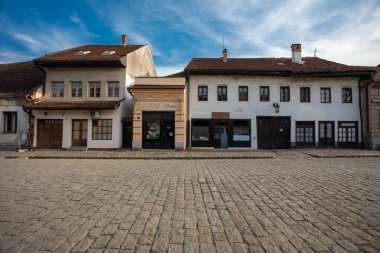 Valthe, Sırbistan - 3 Haziran 2022: Tesnjar - Sırbistan 'ın Valthe kentinin eski otantik bölümü